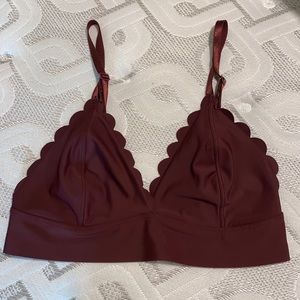 Maroon Bralette